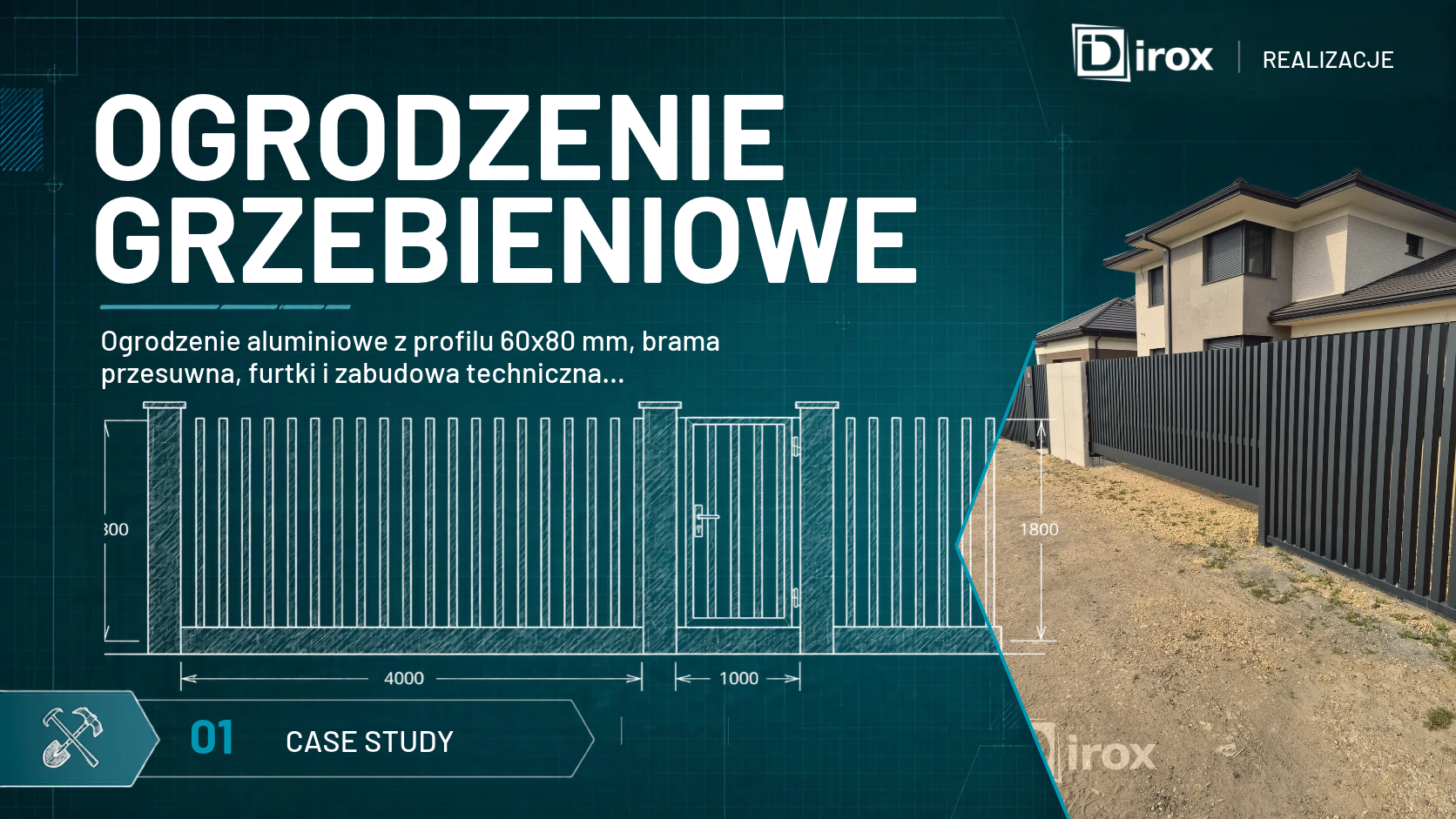 Case study realizacji: nowoczesne ogrodzenie aluminiowe w Gliwicach — krok po kroku