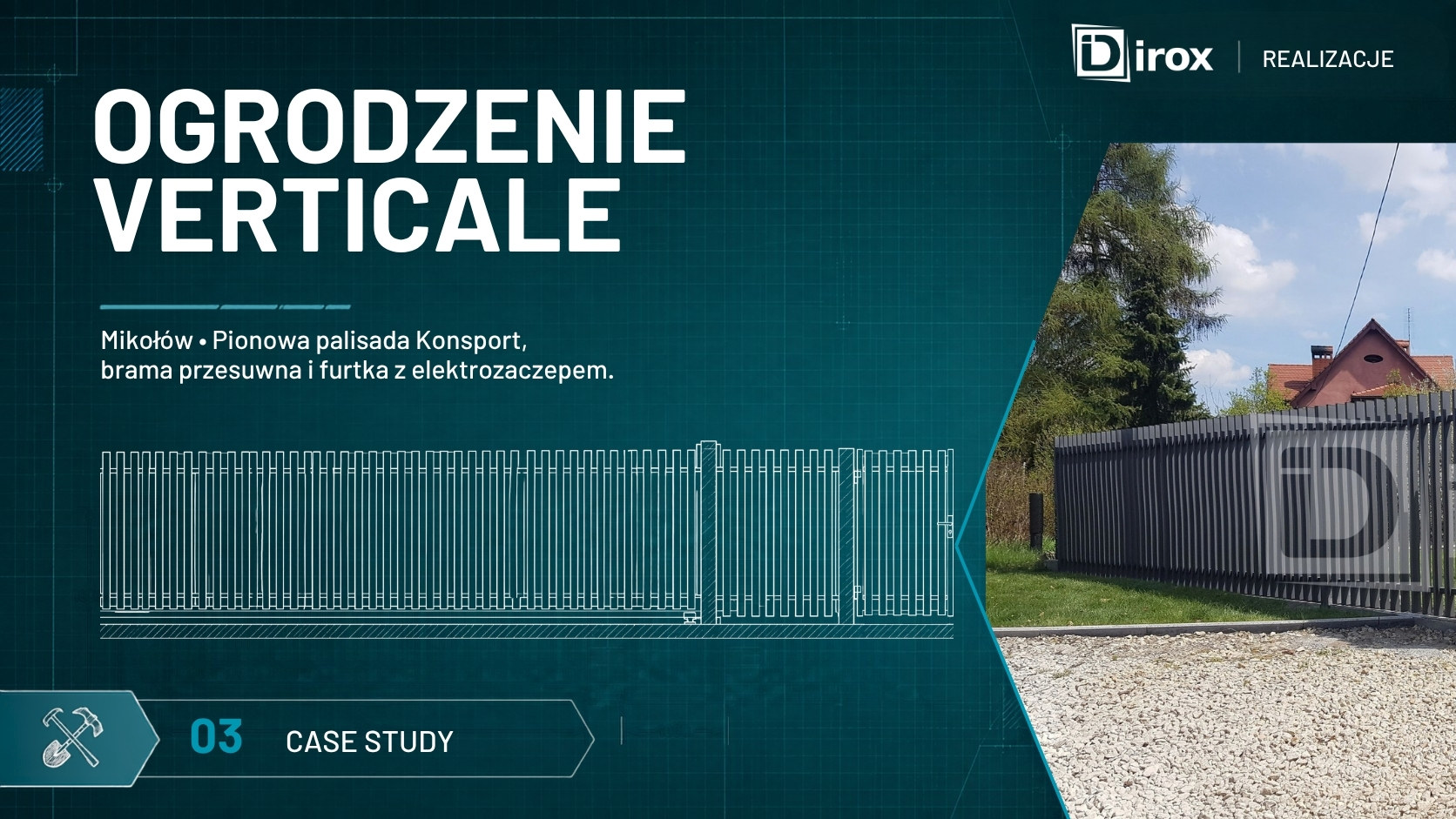 Ogrodzenie rezydencyjne w Mikołowie – przykładowa realizacja naszej firmy.
