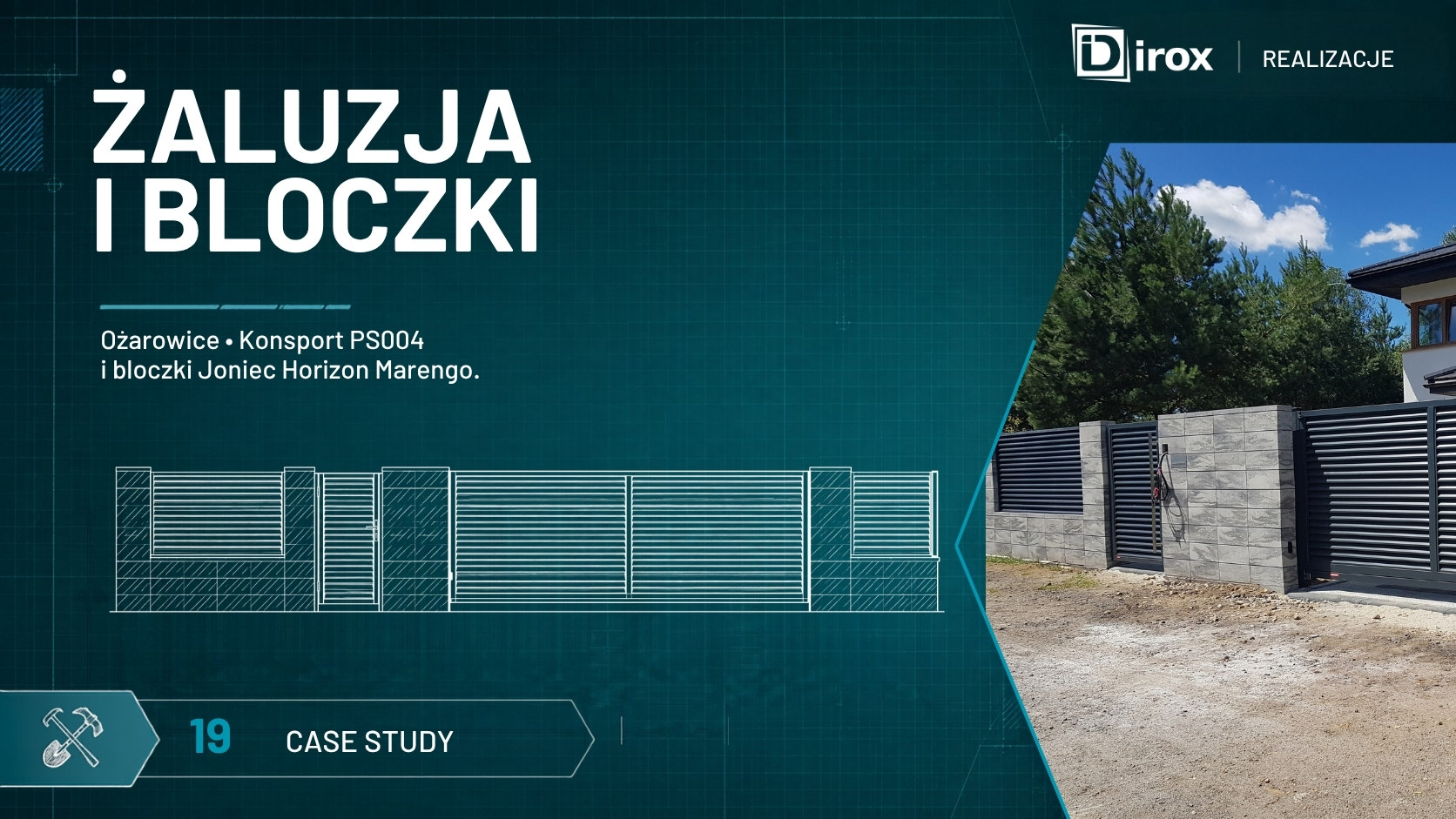 Ogrodzenie rezydencyjne w Ożarowice – kolejna doskonała realizacja naszej firmy
